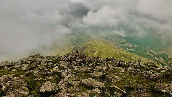 Looking down on Seat from Gamlin End