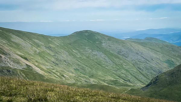 Fairfield Brow and Great Rigg from Dollywaggon