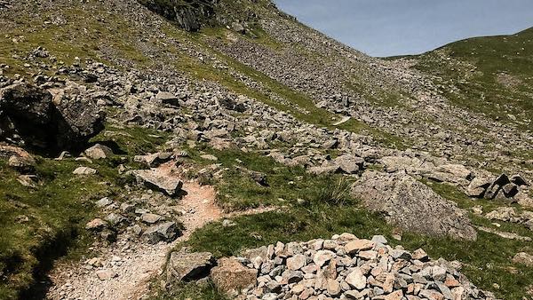 Gavel with Boulder Strewn Coast to Cost