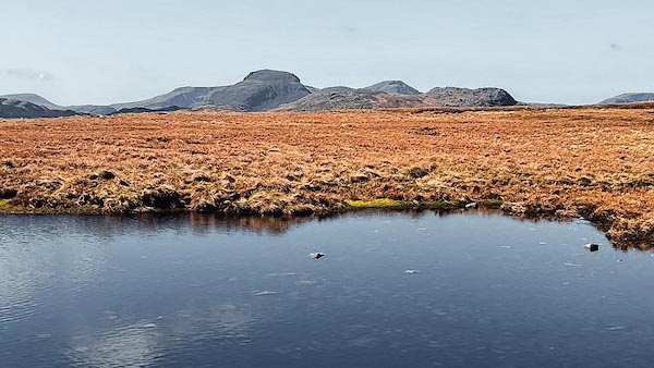 Pond close to High Raise on Greenup Edge